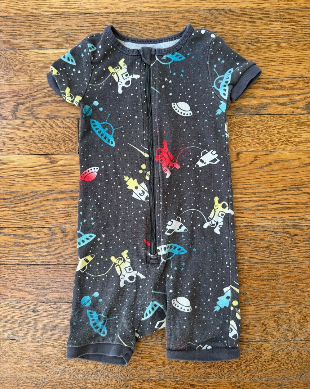 Tea Collection Astronaut Space Pajama Size 12-18 Months